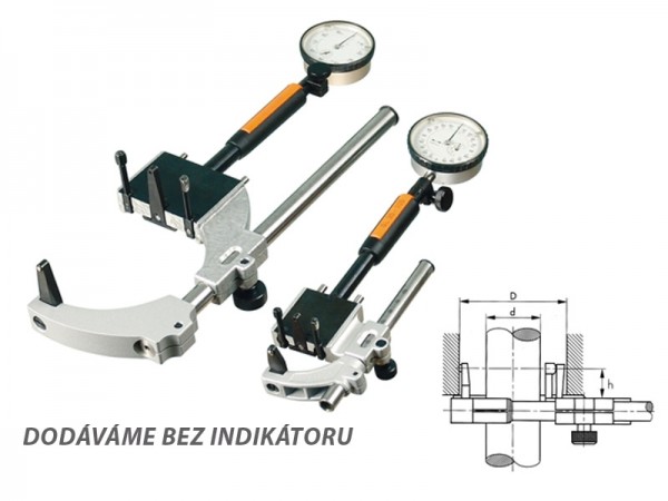 SCHWENK Precision bore gauge, retracted boring bar 25-70/45