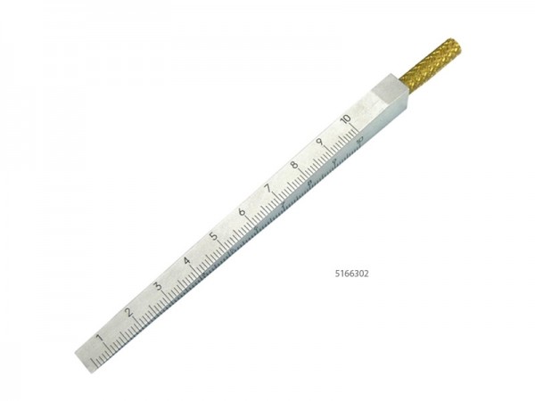 Taper slot gauge with handle with handle 0.5-7/0.1mm