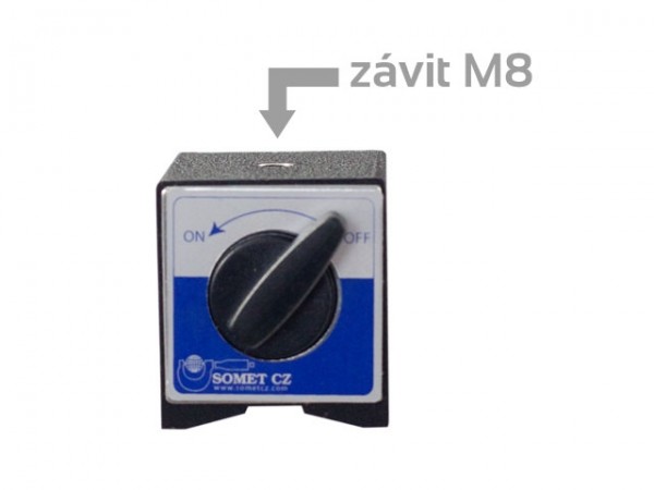 Magnetic base for dial indicators 600 N / M8